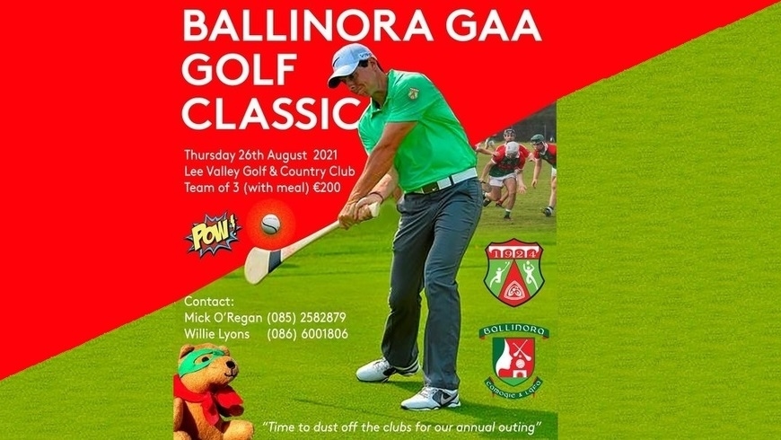 Ballinora GAA Annual Golf Classic 2021